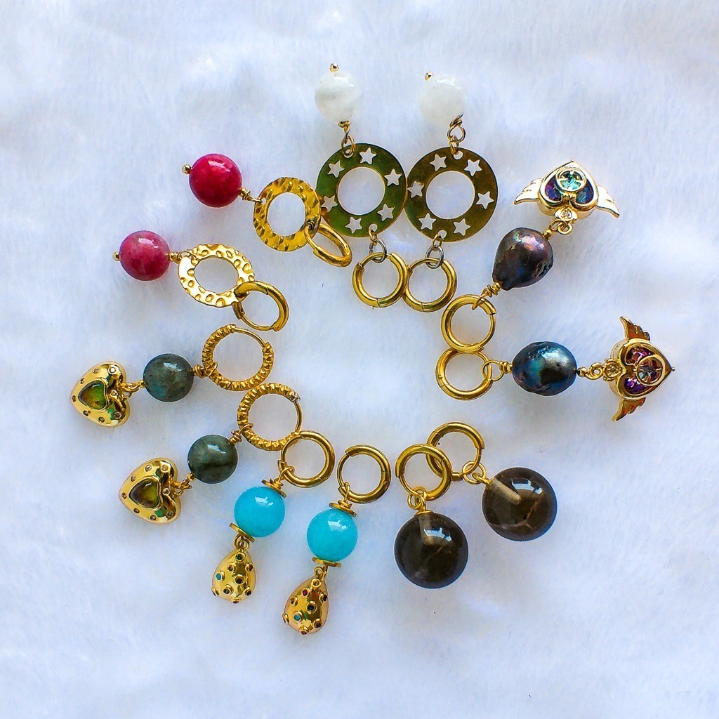 Catálogo de Serendipity Magic Stones. Joyería Artesanal de Piedras Naturales. Reiki y Litoterapia Bio Energética. Joyas: Pendientes