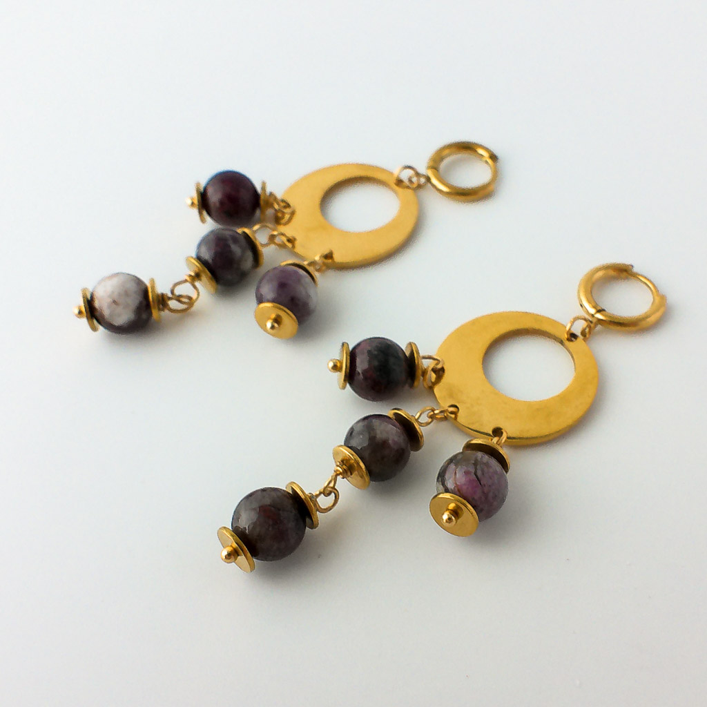 Pendientes Flor de Ciruelo